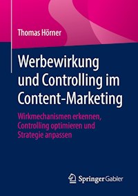 Werbewirkung und Controlling im Content-Marketing - Thomas Hörner - E-Book