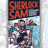 Sherlock Sam and the Seafaring Scourge on Sentosa - A.J. Low - Hörbuch