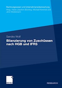 Bilanzierung von Zuschüssen nach HGB und IFRS - Sandra Wolf - E-Book