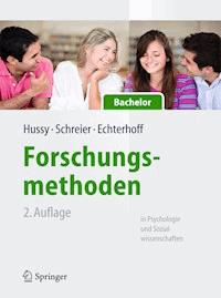 Forschungsmethoden in Psychologie und Sozialwissenschaften für Bachelor - Walter Hussy - E-Book