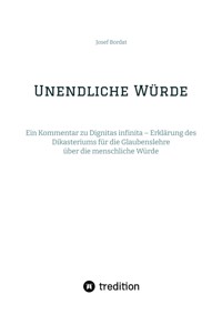 Unendliche Würde - Josef Bordat - E-Book