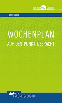 Wochenplan - Dieter Vaupel - E-Book