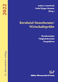 Berufsziel Steuerberater/Wirtschaftsprüfer 2022 -  - E-Book