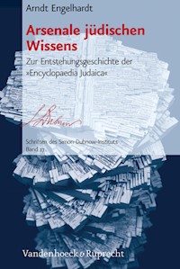 Arsenale jüdischen Wissens - Arndt Engelhardt - E-Book