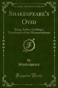 Shakespeare's Ovid - Shakespeare - E-Book