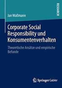 Corporate Social Responsibility und Konsumentenverhalten - Jan Waßmann - E-Book