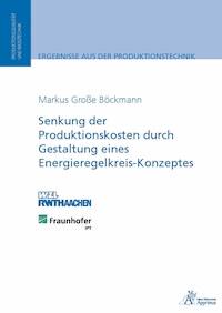 Senkung der Produktionskosten durch Gestaltung eines Energieregelkreis-Konzeptes - Markus Große Böckmann - E-Book