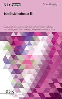 KLG Extrakt - Schriftstellerinnen III -  - E-Book