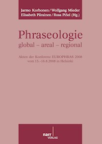 Phraseologie global - areal - regional -  - E-Book