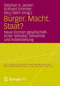 Bürger. Macht. Staat? -  - E-Book