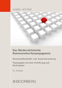 Das Niedersächsische Kommunalverfassungsgesetz - Heinrich Albers - E-Book