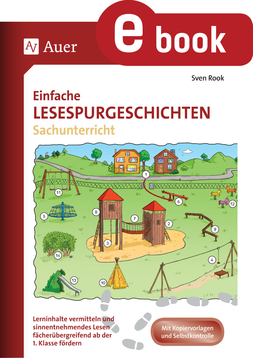 Einfache Lesespurgeschichten Sachunterricht - Sven Rook - E-Book