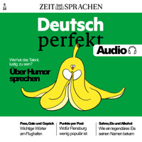 Deutsch lernen Audio – Über Humor sprechen - Alia Begisheva - Hörbuch
