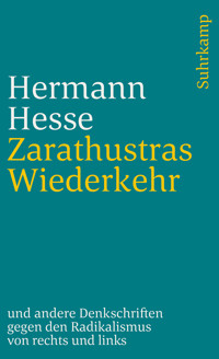 Zarathustras Wiederkehr - Hermann Hesse - E-Book