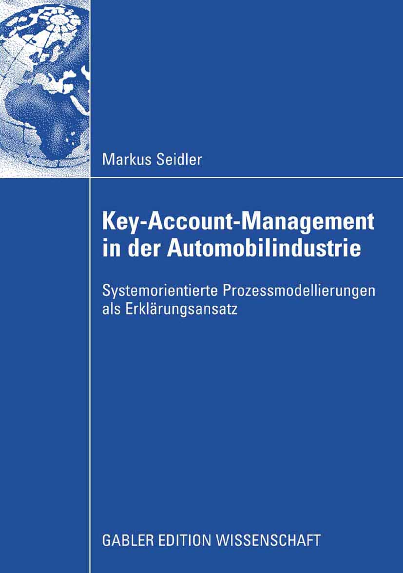Key-Account-Management in der Automobilindustrie - Markus Seidler - E-Book