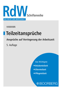 Teilzeitansprüche - Wolfgang Hamann - E-Book