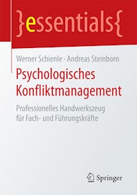 Psychologisches Konfliktmanagement - Werner Schienle - E-Book