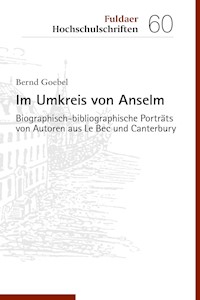 Im Umkreis von Anselm - Bernd Goebel - E-Book