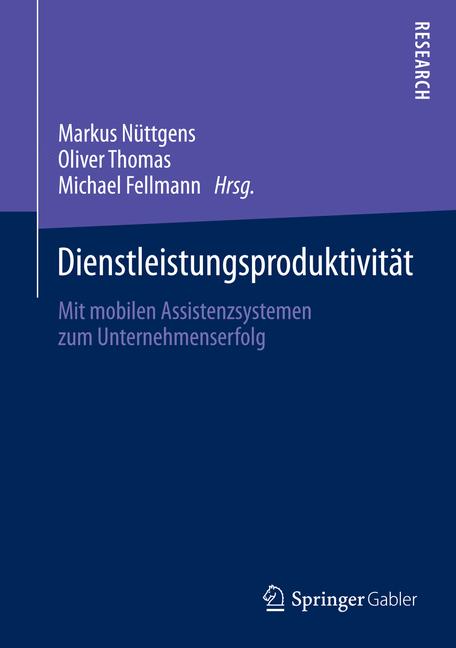 Dienstleistungsproduktivität -  - E-Book