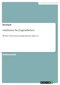 Salafismus bei Jugendlichen -  - E-Book