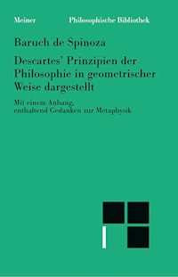 Descartes' Prinzipien der Philosophie - Baruch de Spinoza - E-Book