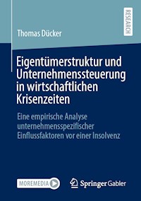 Eigentümerstruktur und Unternehmenssteuerung in wirtschaftlichen Krisenzeiten - Thomas Dücker - E-Book