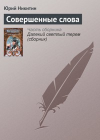 Совершенные слова - Юрий Никитин - E-Book