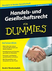 Handels- und Gesellschaftsrecht für Dummies - André Niedostadek - E-Book