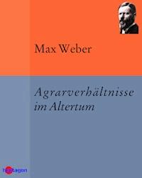 Agrarverhältnisse im Altertum - Max Weber - E-Book