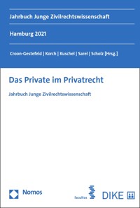 Das Private im Privatrecht -  - kostenlos E-Book
