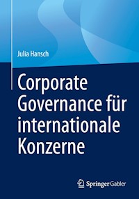 Corporate Governance für internationale Konzerne - Julia Hansch - E-Book