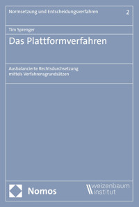 Das Plattformverfahren - Tim Sprenger - kostenlos E-Book
