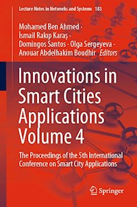 Innovations in Smart Cities Applications Volume 4 -  - E-Book
