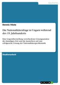 Die Nationalitätenfrage in Ungarn während des 19. Jahrhunderts - Dennis Vöste - E-Book
