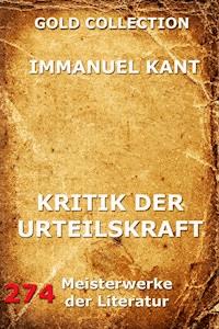 Kritik der Urteilskraft - Immanuel Kant - E-Book