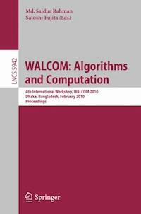 WALCOM: Algorithms and Computation -  - E-Book