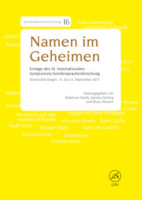 Namen im Geheimen -  - E-Book