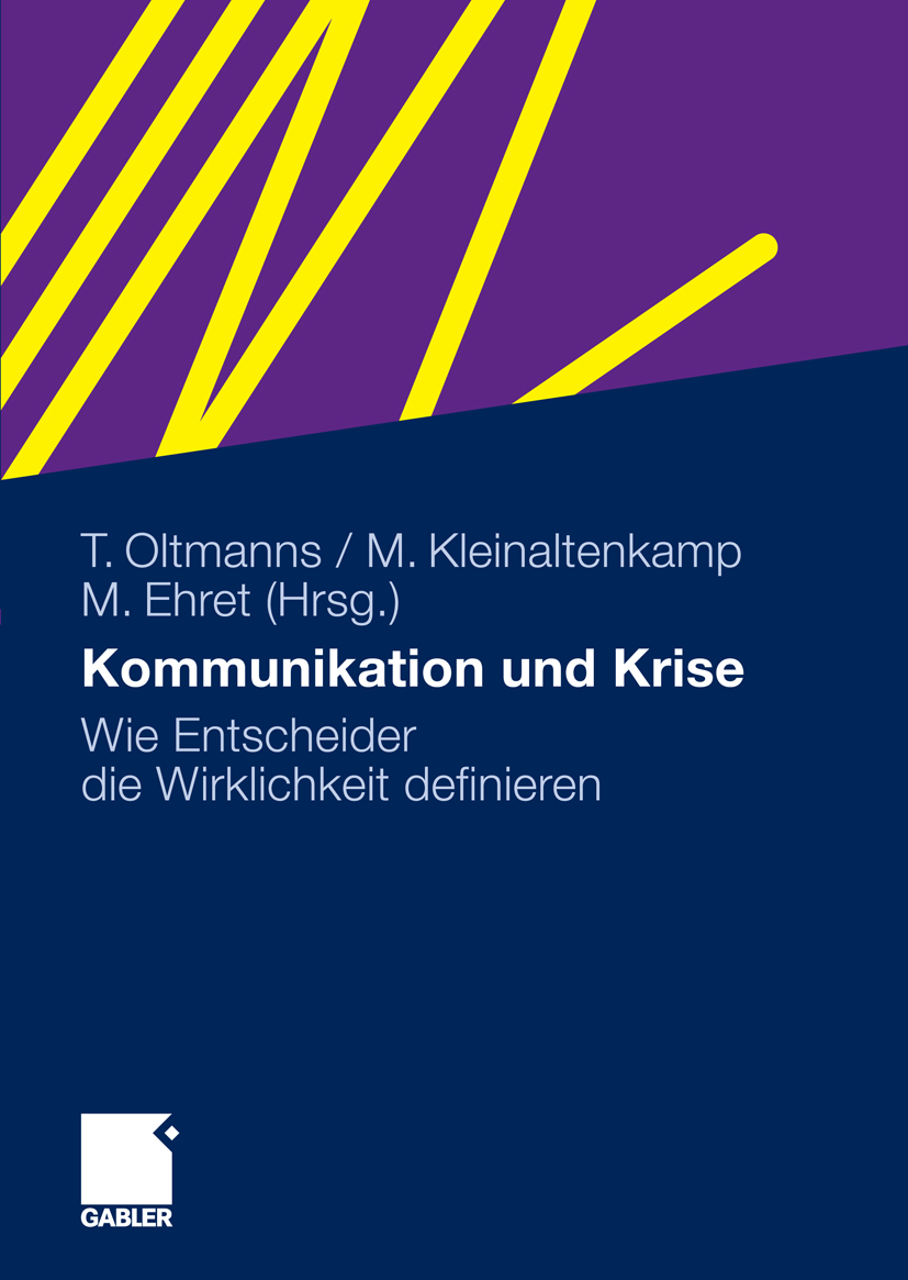 Kommunikation und Krise -  - E-Book