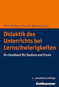 Didaktik des Unterrichts bei Lernschwierigkeiten -  - E-Book