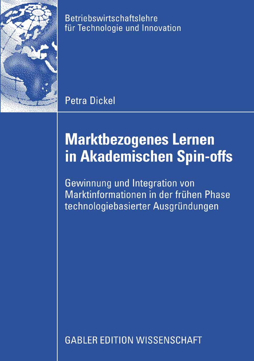 Marktbezogenes Lernen in akademischen Spin-Offs - Petra Dickel - E-Book