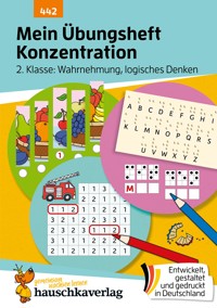 Mein Übungsheft Konzentration 2. Klasse – Wahrnehmung, logisches Denken - Agnes Spiecker - E-Book
