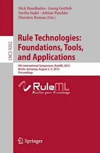 Rule Technologies: Foundations, Tools, and Applications -  - E-Book