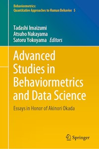 Advanced Studies in Behaviormetrics and Data Science -  - E-Book