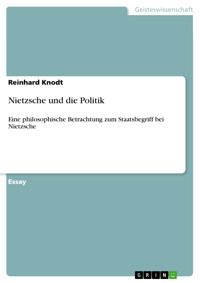 Nietzsche und die Politik - Reinhard Knodt - E-Book