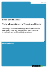 Nachrichtenfaktoren in Theorie und Praxis - Simon Garschhammer - E-Book