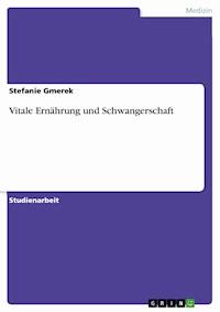 Vitale Ernährung und Schwangerschaft - Stefanie Gmerek - E-Book