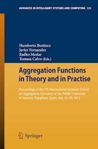 Aggregation Functions in Theory and in Practise -  - E-Book