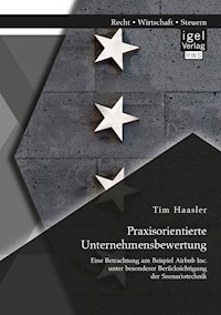 Praxisorientierte Unternehmensbewertung. Eine Betrachtung am Beispiel Airbnb Inc. unter besonderer Berücksichtigung der Szenariotechnik - Tim Haasler - E-Book