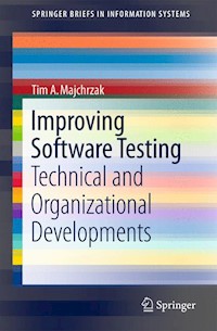 Improving Software Testing - Tim A. Majchrzak - E-Book