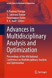 Advances in Multidisciplinary Analysis and Optimization -  - E-Book